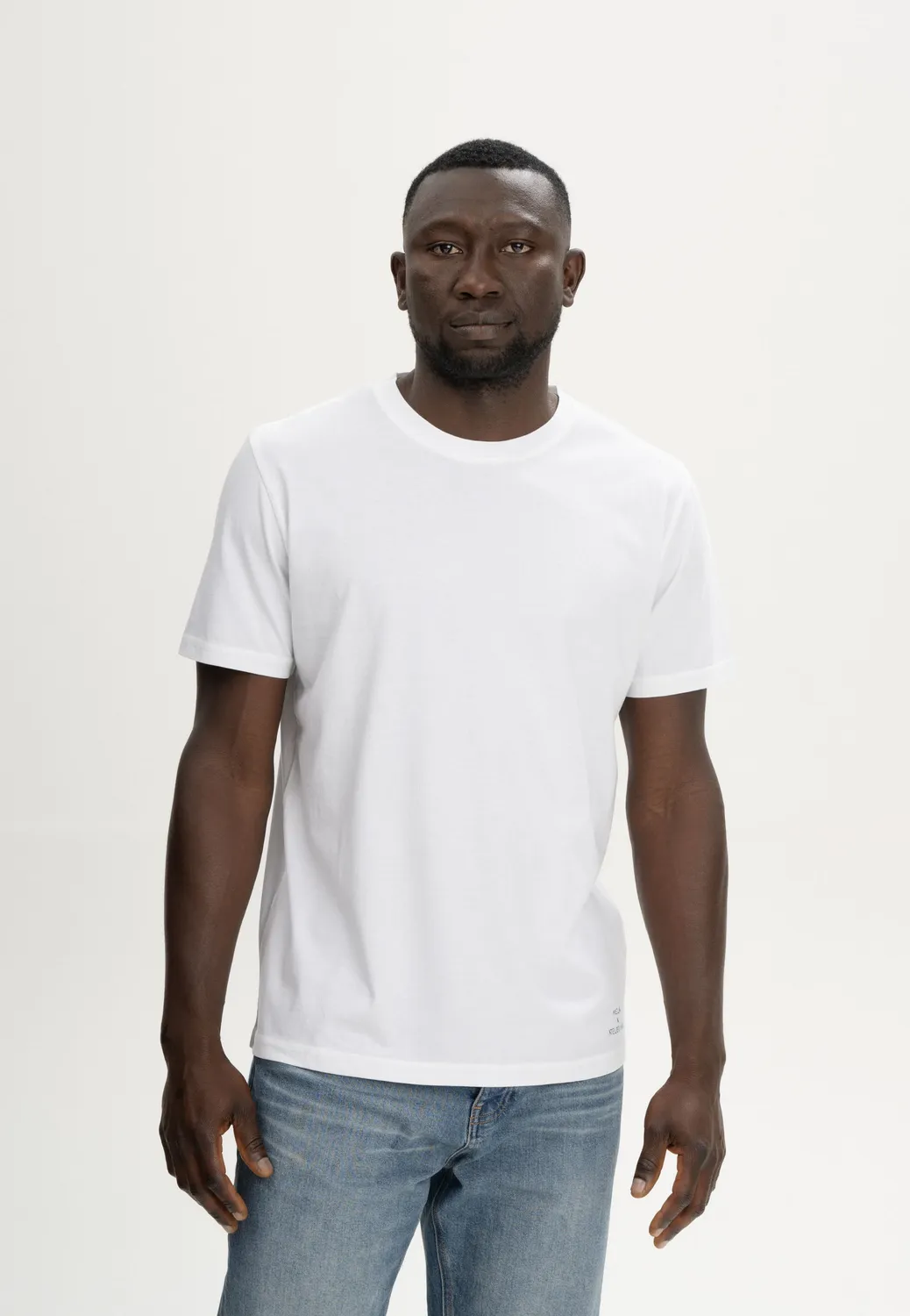 MELA Artist Atelier Mave T-Shirt weiß Print Bio