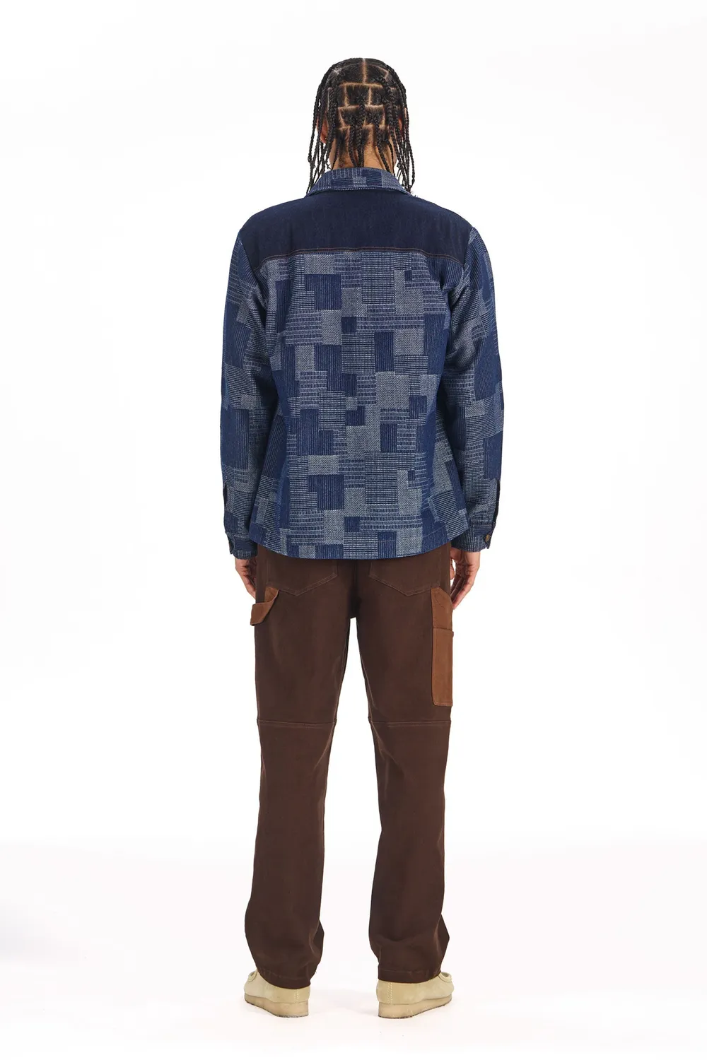 Komodo Paddy Overshirt Artisanal Denim Bio-Baumwolle
