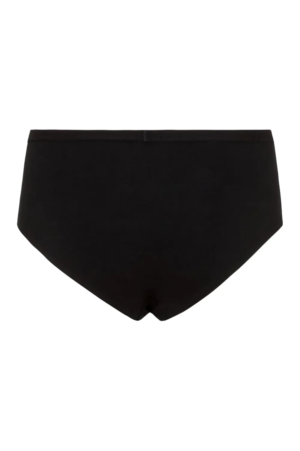 Komodo Odette Slip Schwarz Bio-Baumwolle