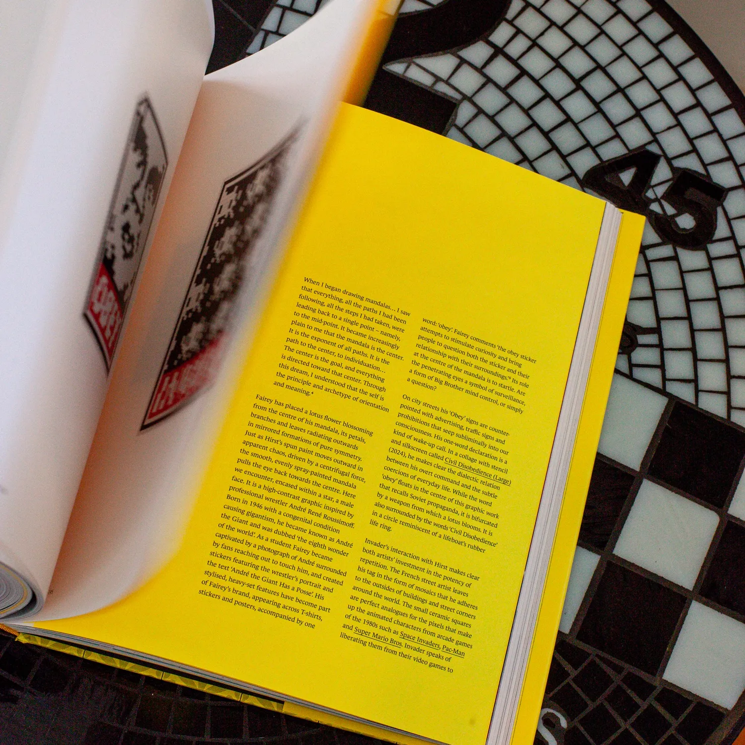 Obey Triple Trouble Book Bildband Hardcover