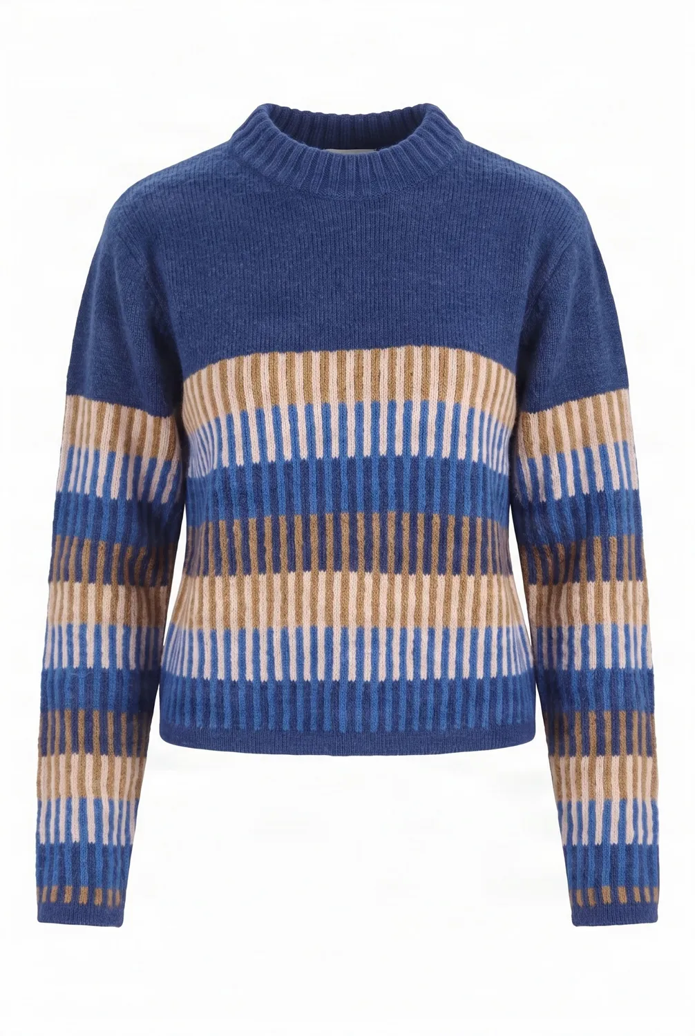KOMODO CHLOE Pullover Navy Lammwolle
