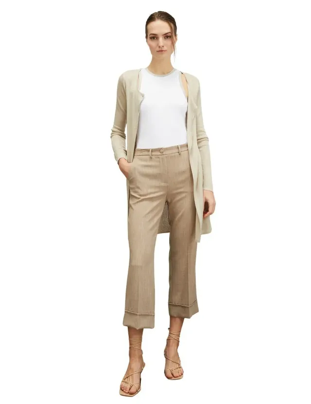 Motivi Cardigan lang Lurex Viskose ECOVERO