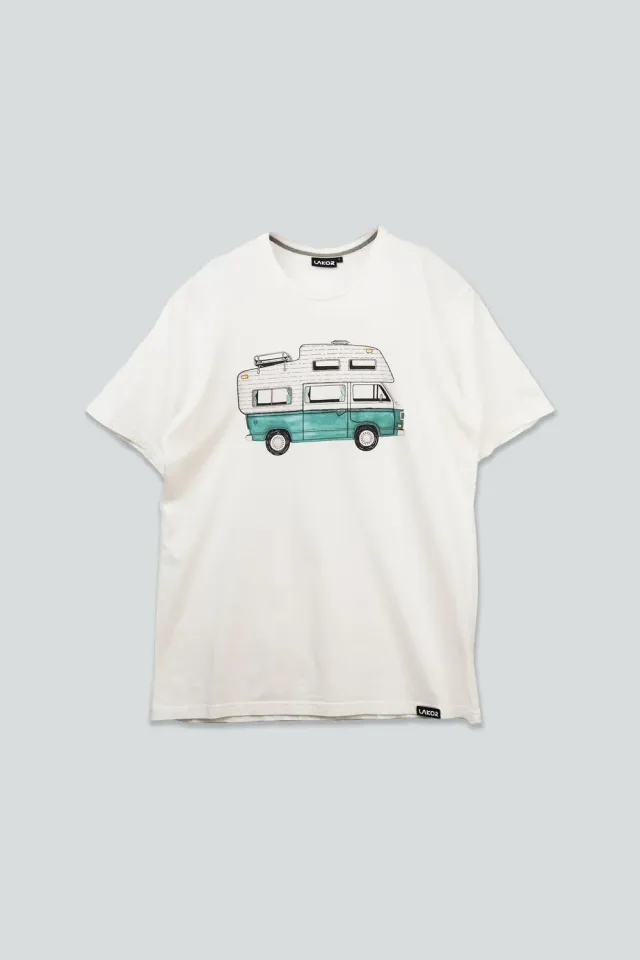 LAKOR Forest Camper T-Shirt Star White Bio