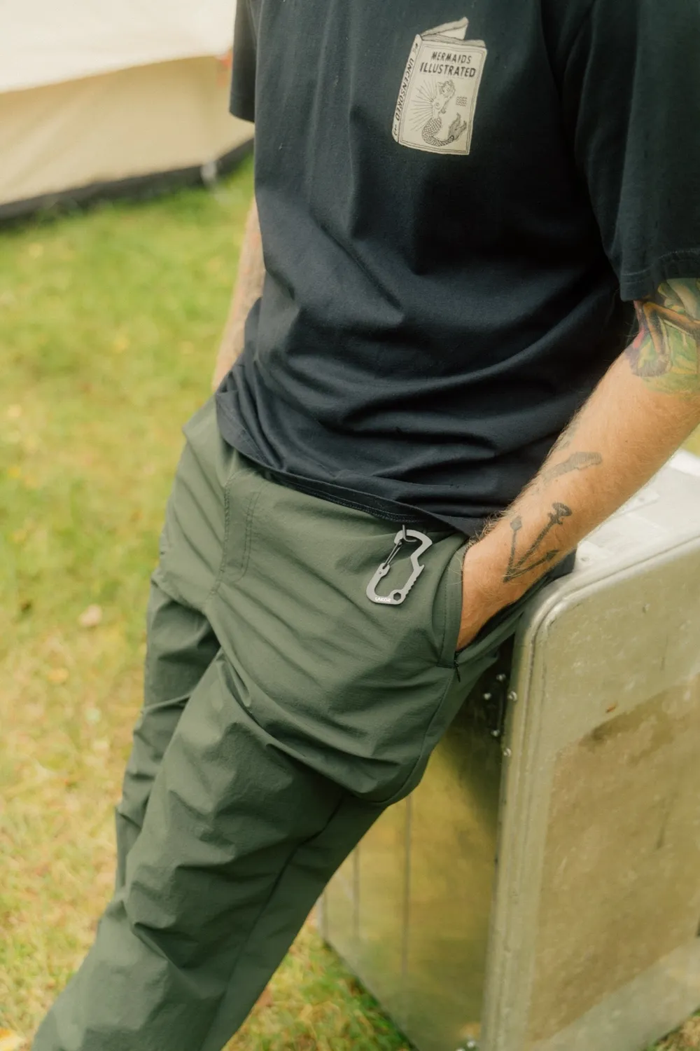 LAKOR Travel Pants Duffel Bag Hose Stretch Nylon