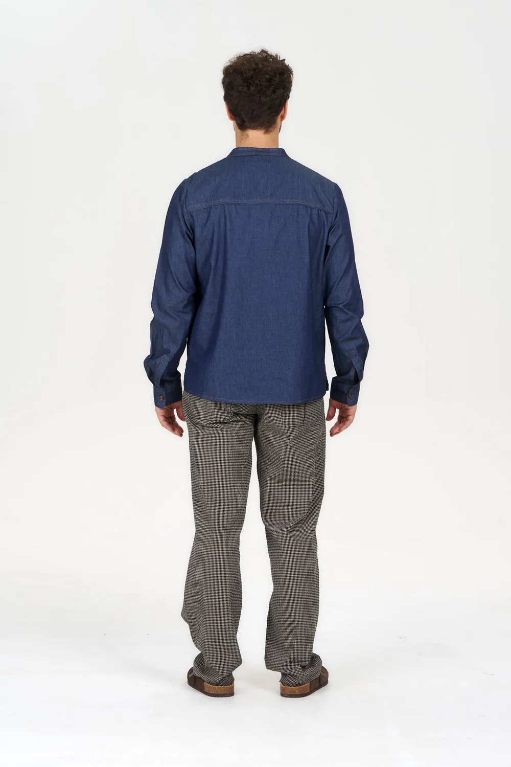 KOMODO ROBBIE Hemd Chambray Bio-Baumwolle Herren