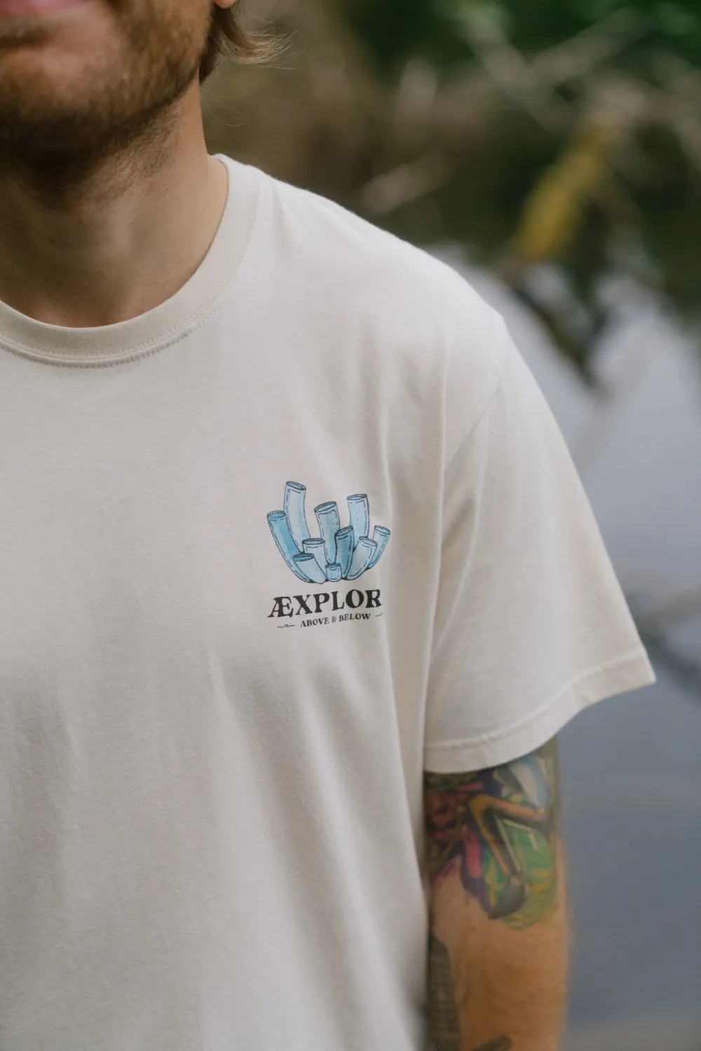 LAKOR Underwater Garden T-Shirt Rainy Day Bio