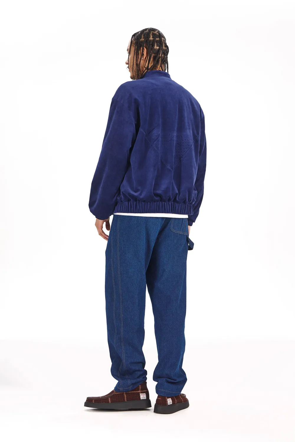 Komodo Noah Jacke Navy Herren aus Samt