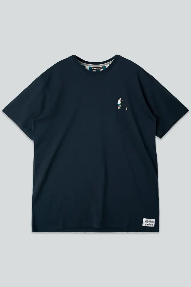 LAKOR Mini Kubb Player T-Shirt Blueberry Bio