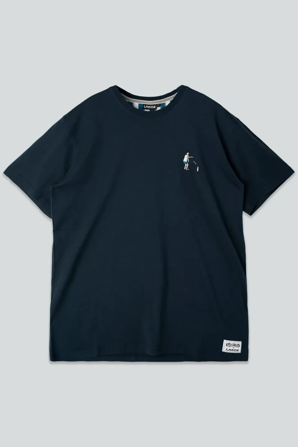 LAKOR Mini Kubb Player T-Shirt Blueberry Bio