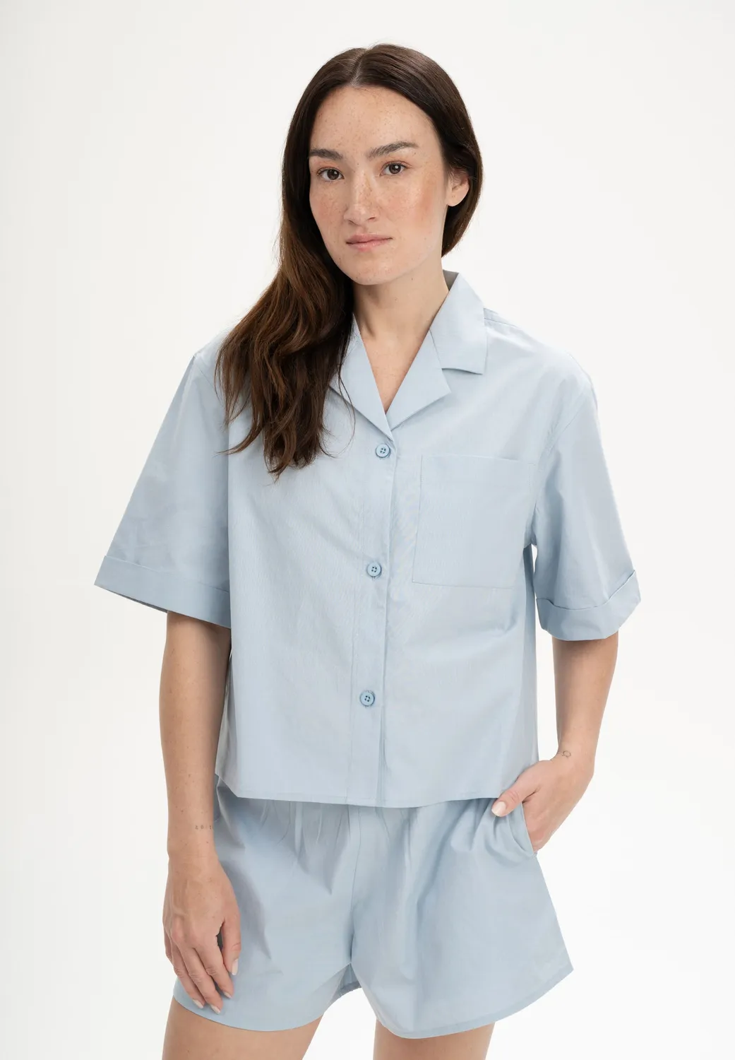 MELA Pyjama Bundle berry blush Größe M aus Bio-Baumwolle
