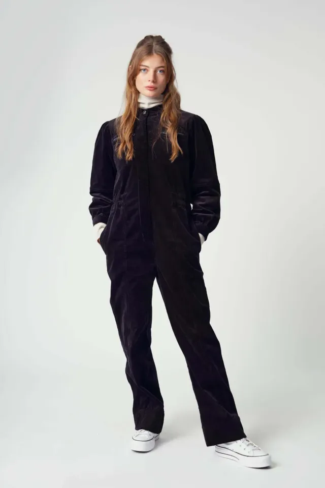 Komodo Kawa Jumpsuit Damen schwarz Cord