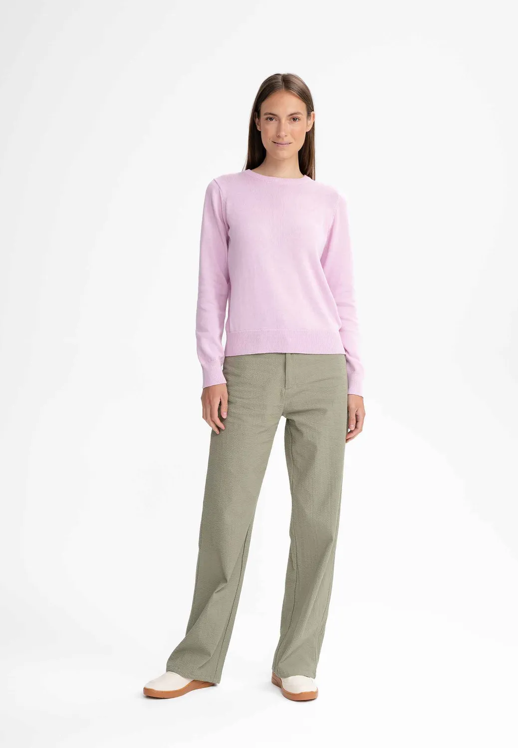 MELA DHANA Pullover schwarz Feinstrick Bio