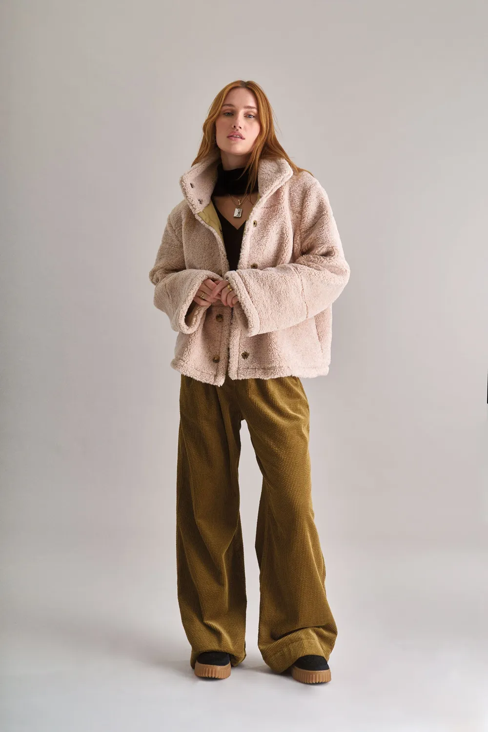 Komodo Isobel Jacke Sand Recycling-PET Gr.36-44