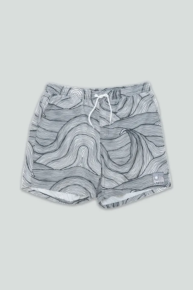 LAKOR Seaway Swim Shorts Badeshorts Moonless Night