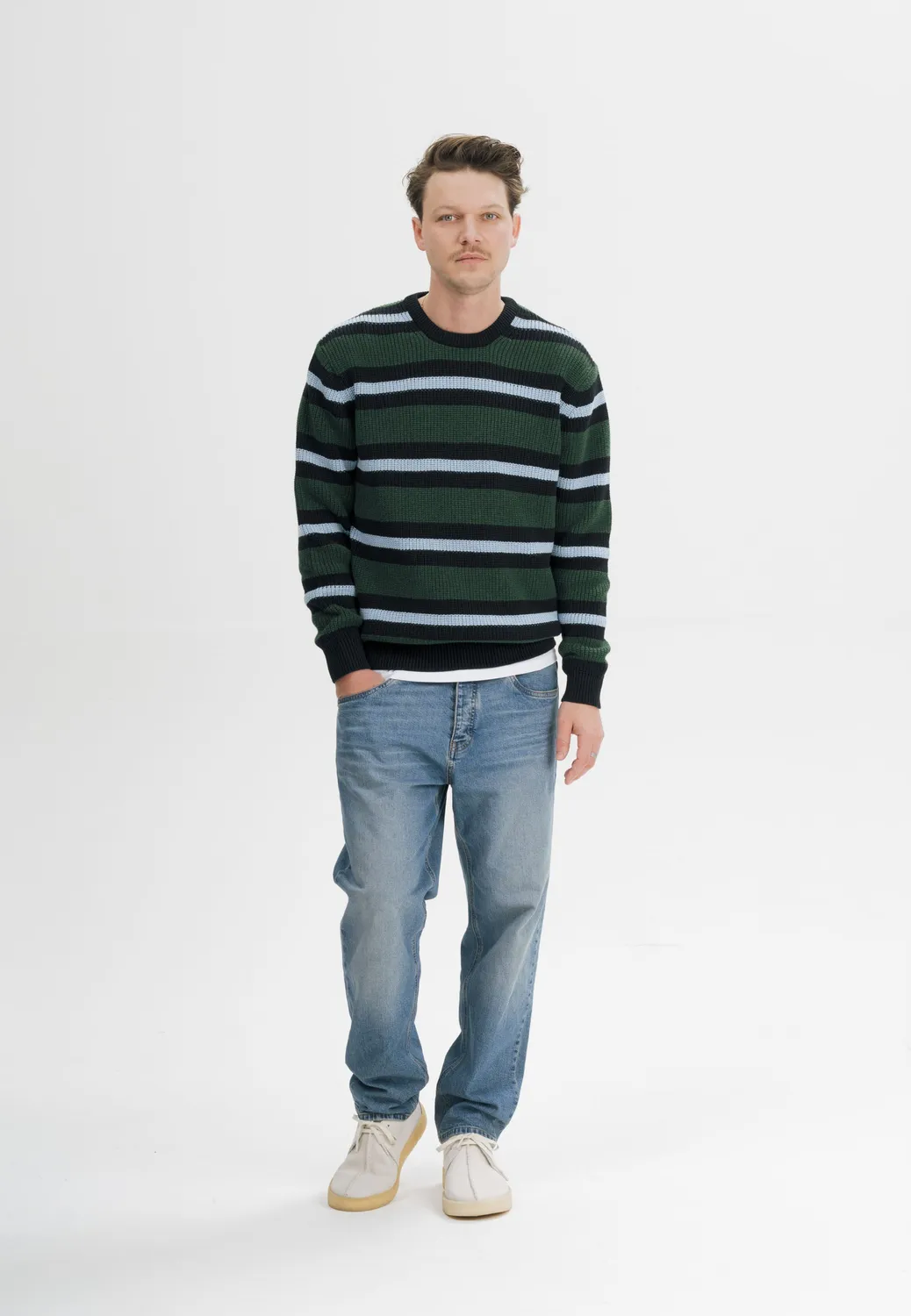 MELA RAVI Strickpullover aus Bio-Baumwolle