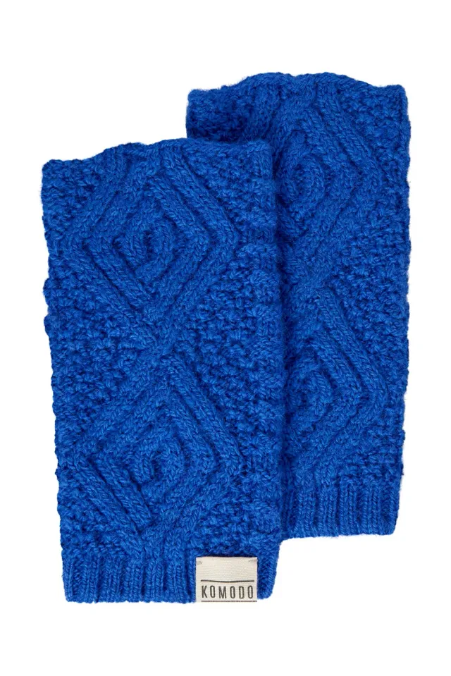 KOMODO LUMI Handschuhe Cobalt Lammwolle Größe S
