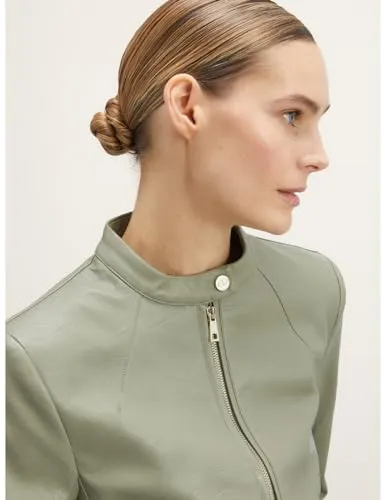 Motivi Blousonjacke beschichtet Jacke Metallreißverschluss