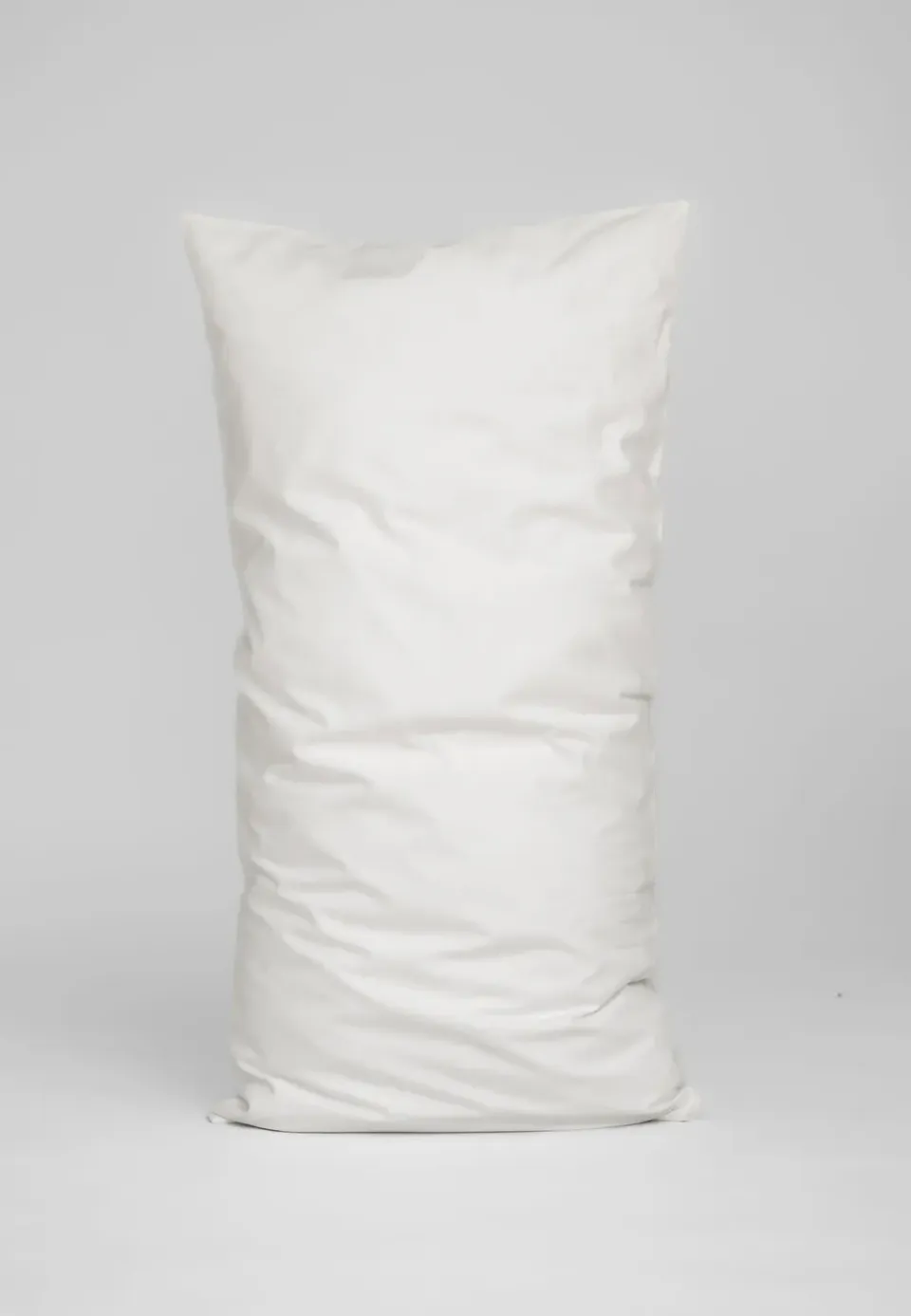 MELA MAJULI Perkal Kopfkissenbezug 40x80 cm naturweiss Baumwolle