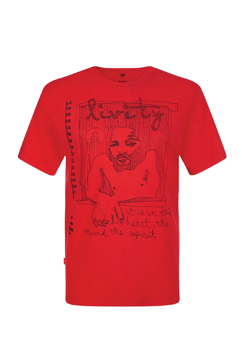 Komodo Spirit T-Shirt Rot Herren Hanf