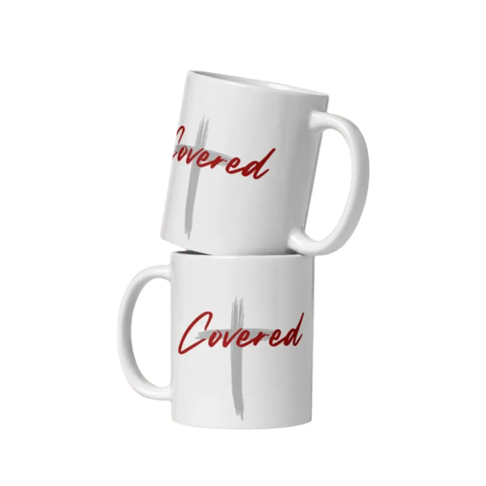 Covered Tasse Keramik 325 ml mit Logo