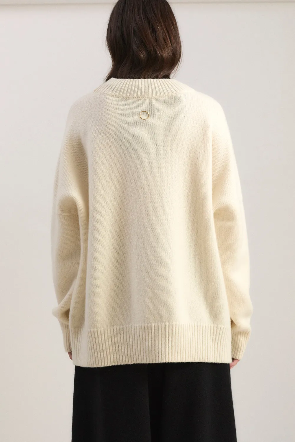 Oyuna Aila Sweater Pullover Ivory Oversize