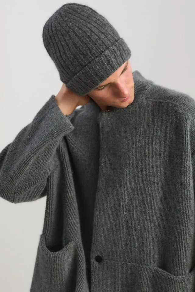 Oyuna Orb Mütze Granite Beanie Kaschmir-Seide