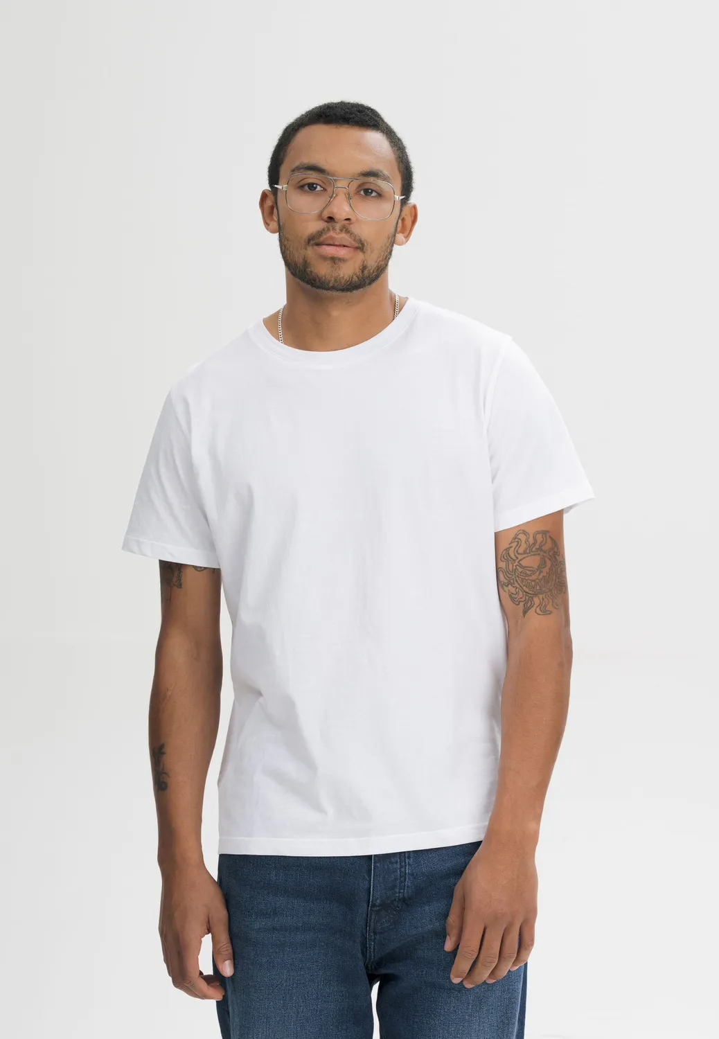 MELA Cristóbal Artist Edition T-Shirt weiß Print Bio