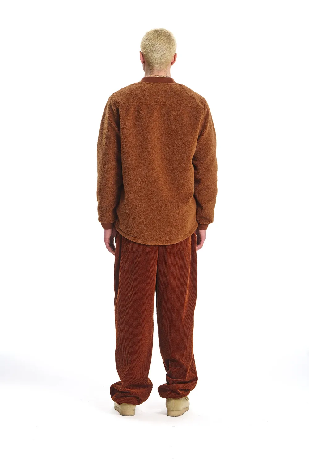 Komodo Cole Overshirt Camel Recycling-Fleece