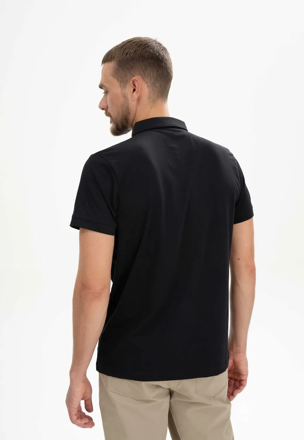 MELA Jaspal Poloshirt weiß Bio-Baumwolle