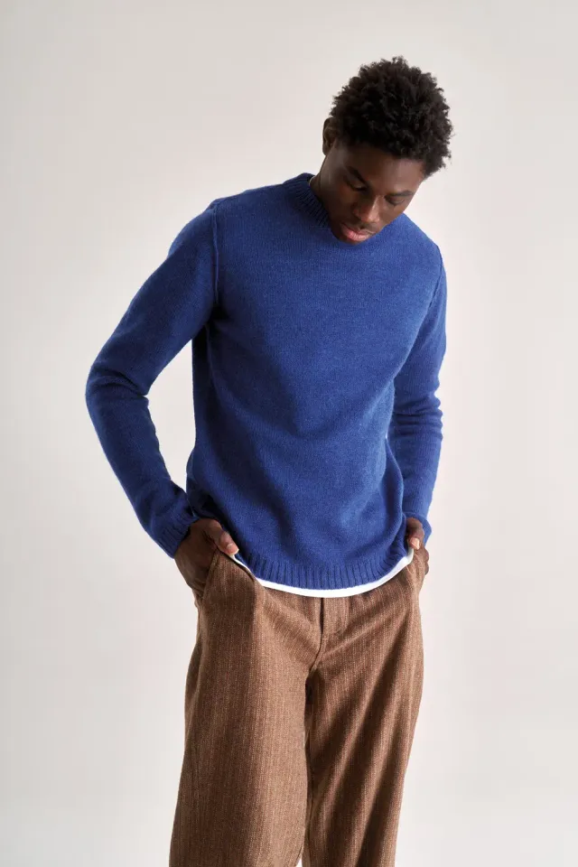 KOMODO BOBBIE Merino Pullover Navy Winter