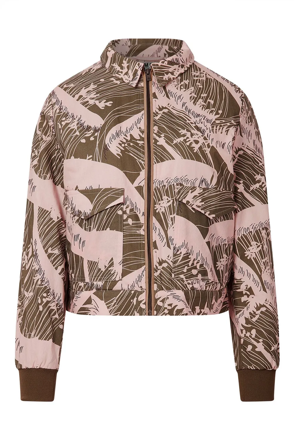 Komodo Vivi Bomberjacke Pink Wave Bio-Baumwolle
