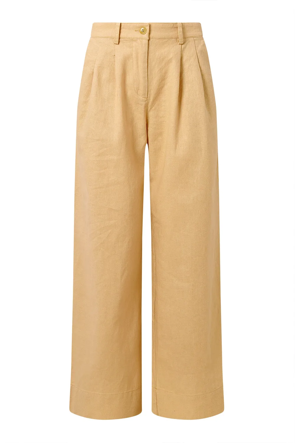 KOMODO LION Leinenhose Bio-Baumwolle sand