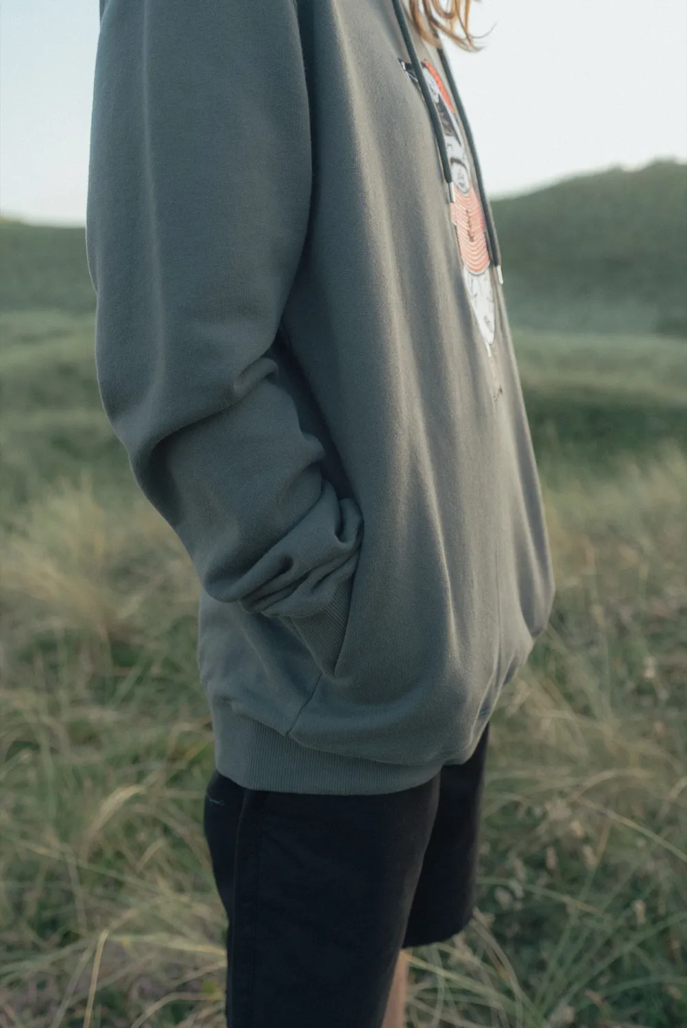 Lakor African Penguin Hoodie Urban Chic Bio-Baumwolle