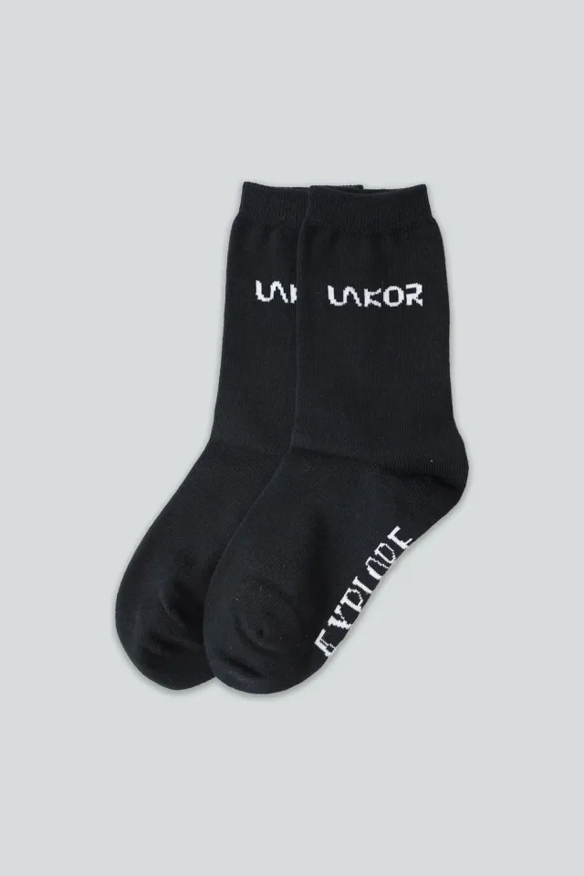 LAKOR Bamboo Socken schwarz Bambus 43-46
