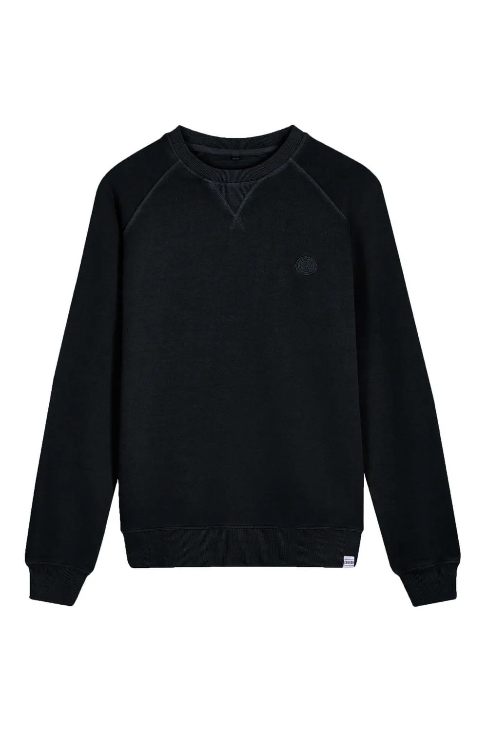 Komodo Anton Crew Pullover Damen coal Bio-Baumwolle