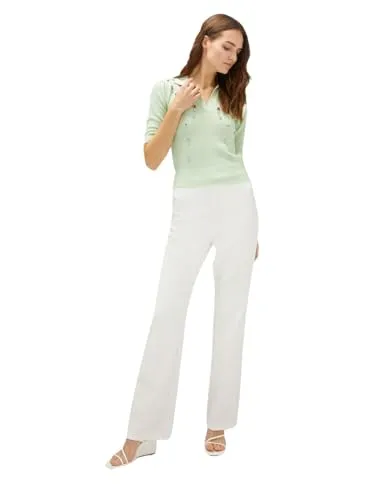 Motivi Spring Summer 24 Polo-Shirt Schmucksteine Pikee