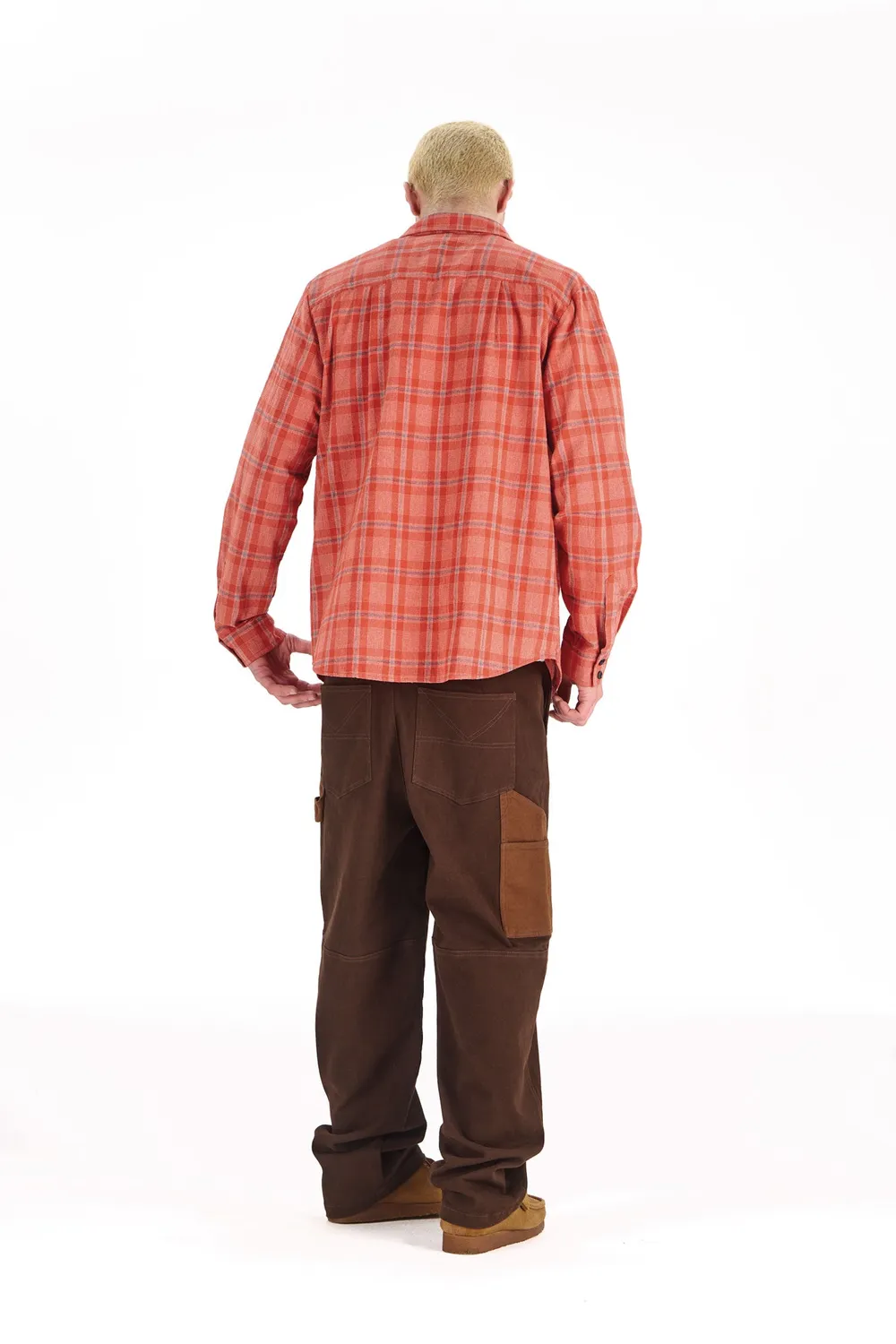 Komodo Dylan Flanellhemd Rot Navy Karo