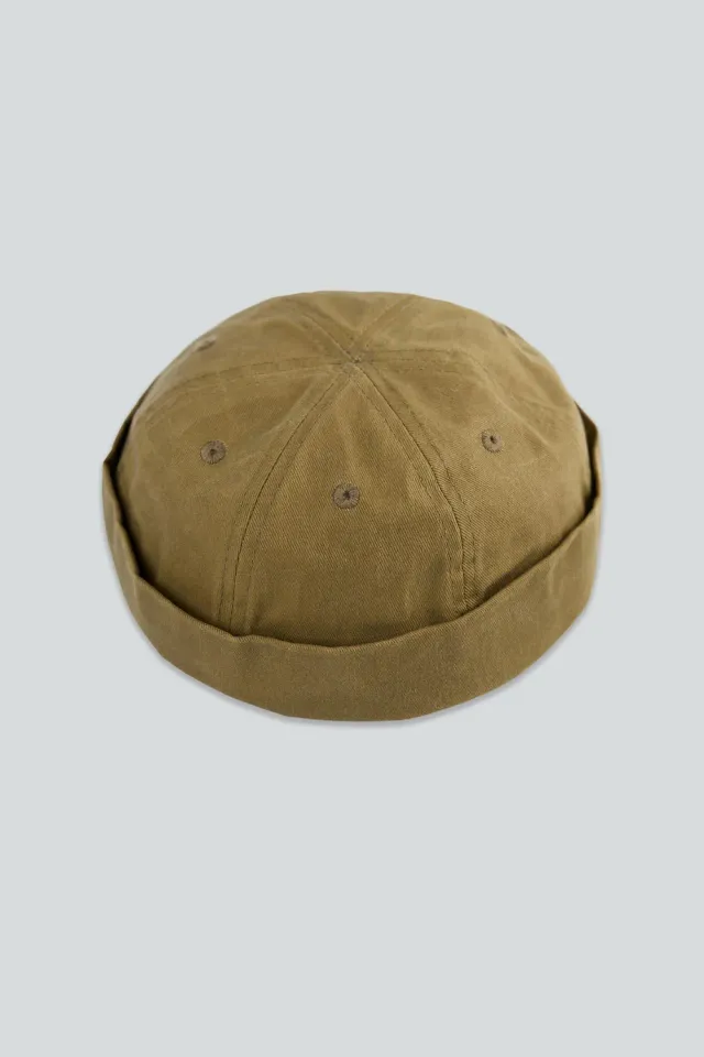 LAKOR Docker Wax Cap Mustard Onesize Bio-Baumwolle