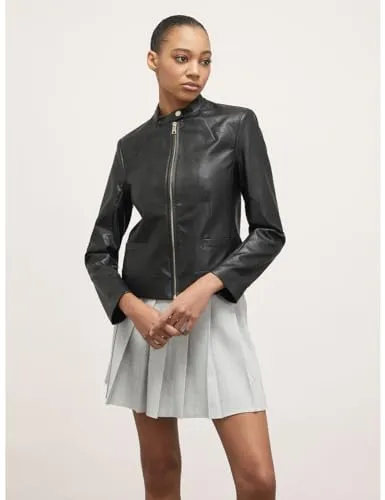 Motivi Blousonjacke Jacke beschichtet mit Stehkragen