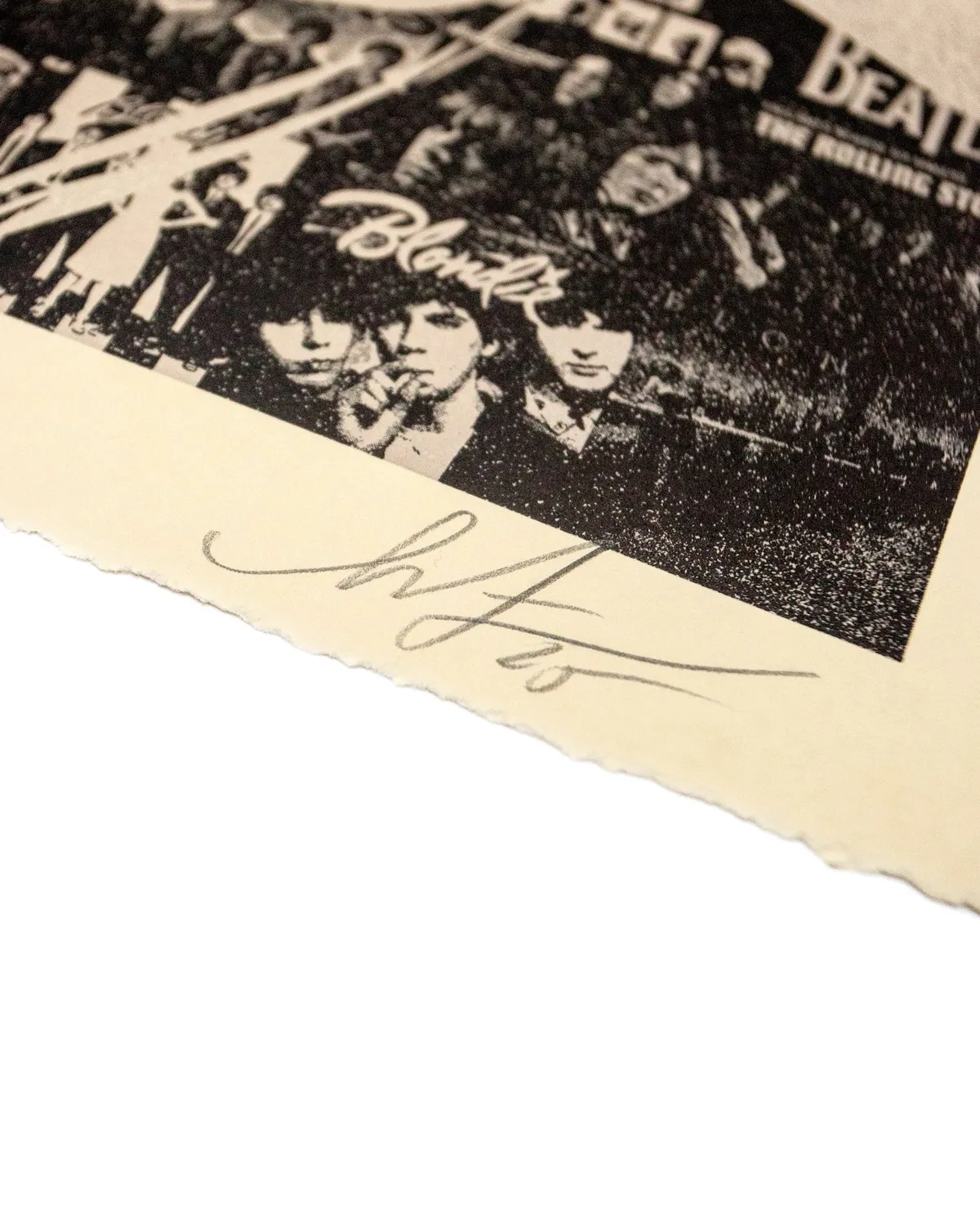 Obey Clem Burke Sonic DNA Letterpress nummeriert 500 Stück