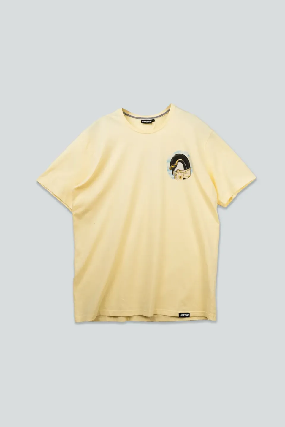 LAKOR Pool Party Penguin T-Shirt Anise Flower Bio