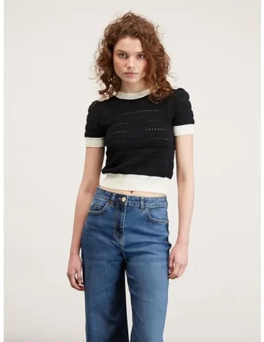 Motivi Spring Summer 24 Kurztrikot Ottoman kurz