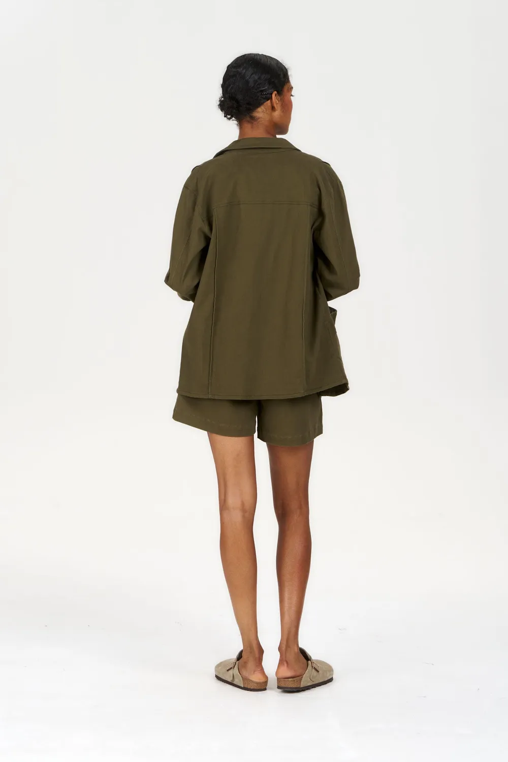 Komodo Chore Baumwolljacke Damen Khaki Bio