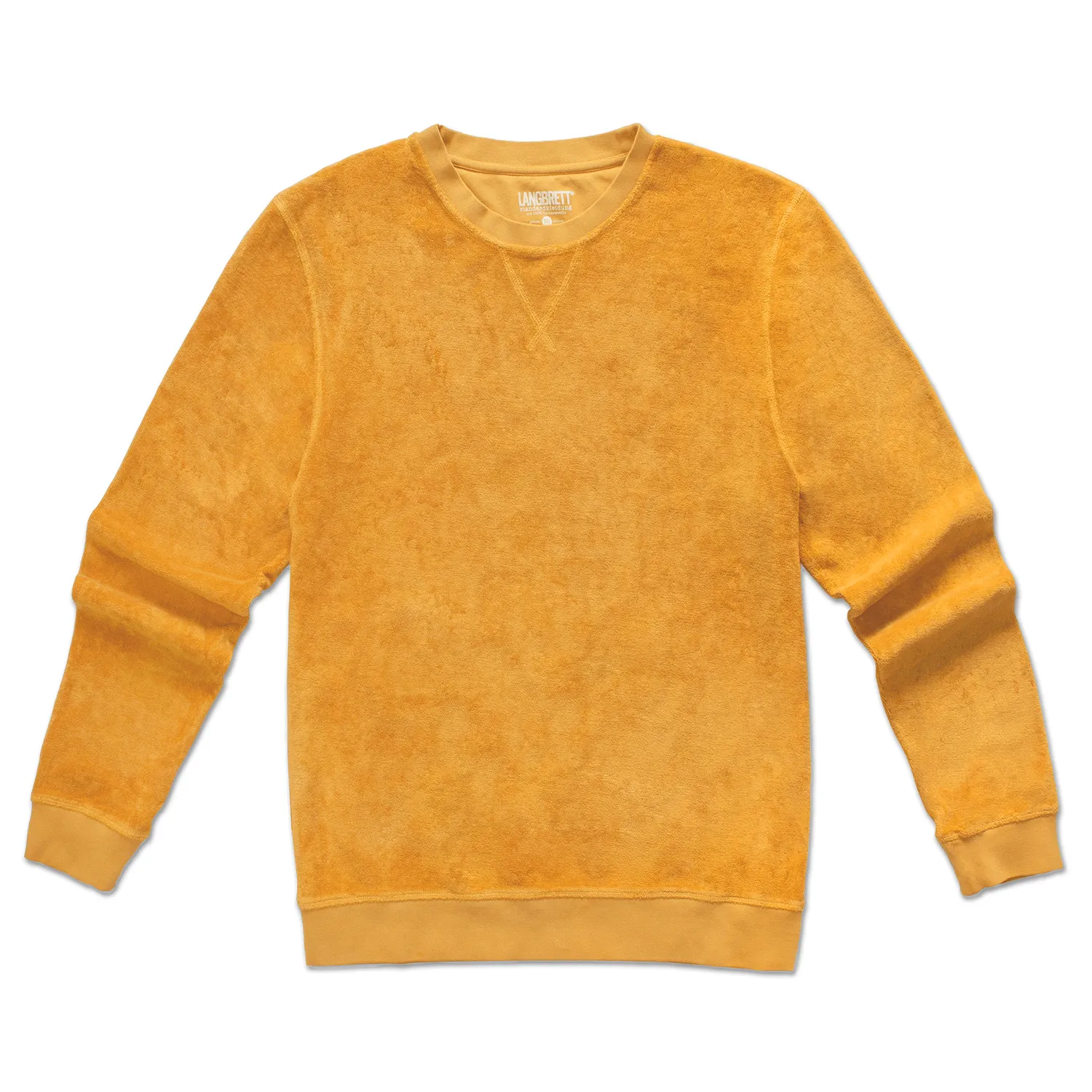 Langbrett Frottee Sweater Pullover Männer Bio-Baumwolle