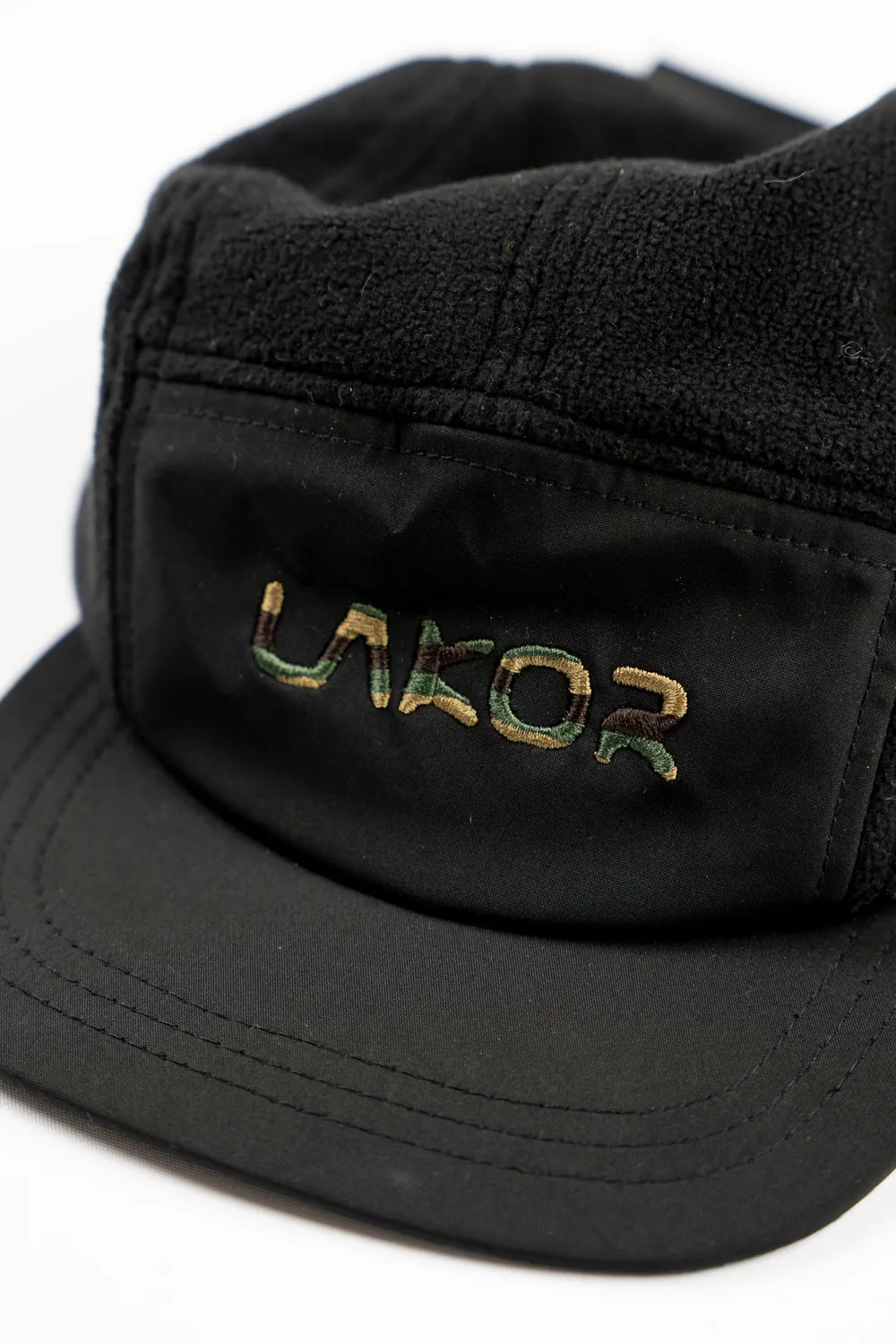 LAKOR Logo Fleece Cap Schwarz Onesize