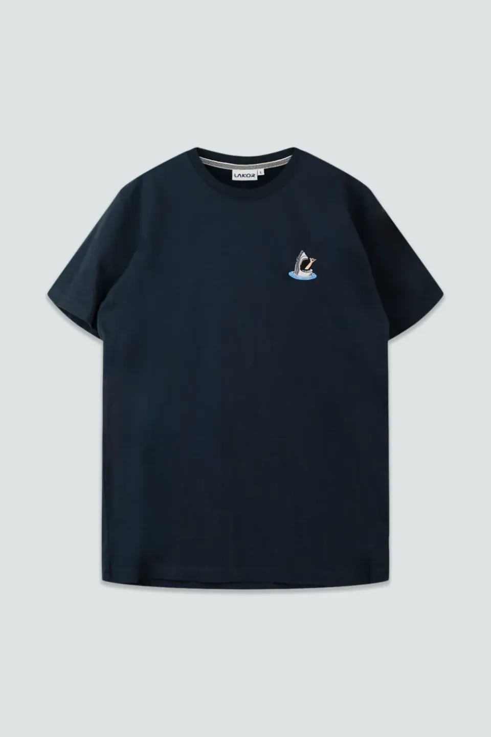 LAKOR Mini Shark Shaka T-Shirt Blueberry