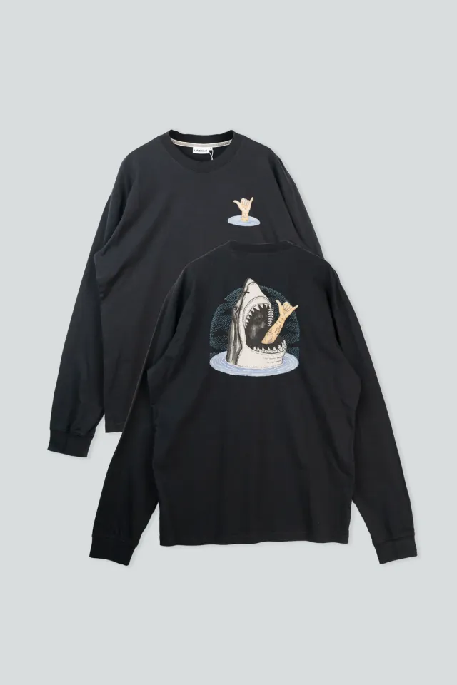 LAKOR Back Attack Boxfit LS T-Shirt Moonless Night