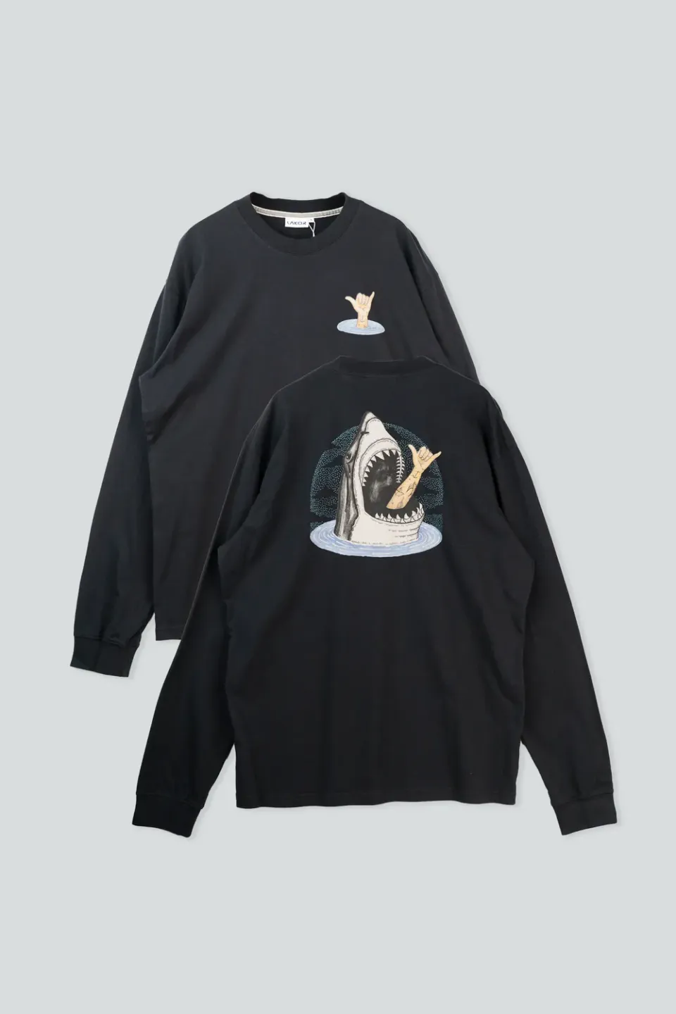 LAKOR Back Attack Boxfit LS T-Shirt Moonless Night