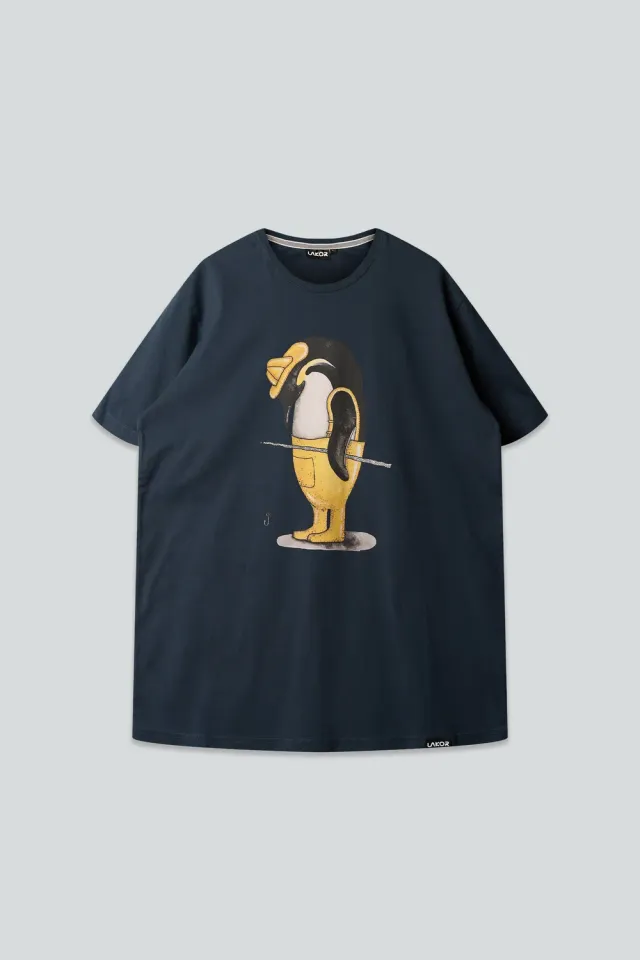 LAKOR No Catch T-Shirt Blueberry Bio-Baumwolle