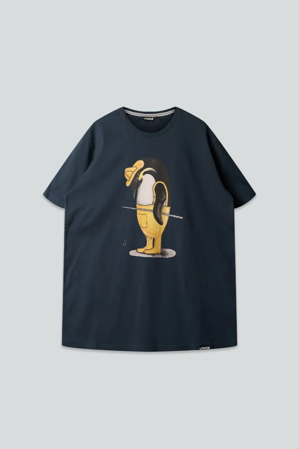 LAKOR No Catch T-Shirt Blueberry Bio-Baumwolle